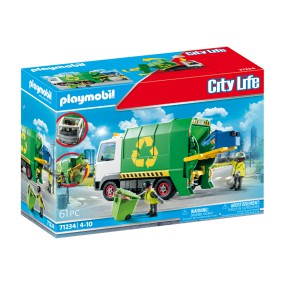 Playmobil - City Life Samochód recykling Śmieciarka 71234