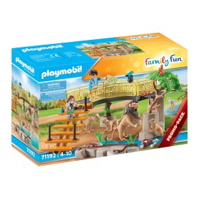 Playmobil - Family Fun ZOO Lwy na wybiegu 71192