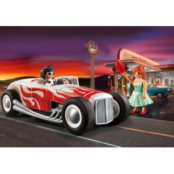 Playmobil - City Life Hot Rod Samochód + 2 figurki 71078