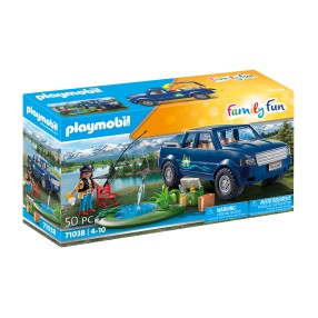Playmobil - Family Fun Wyprawa wędkarska Samochód terenowy + figurka 71038