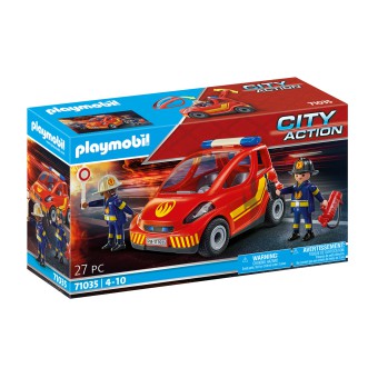 Playmobil - City Action Samochód strażacki 71035