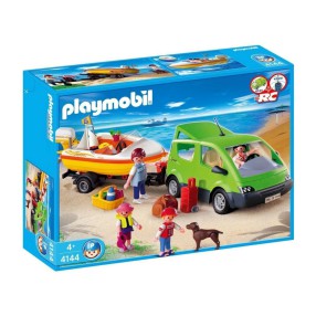 Playmobil - Family Fun Rodzinny van z przyczepą 4144