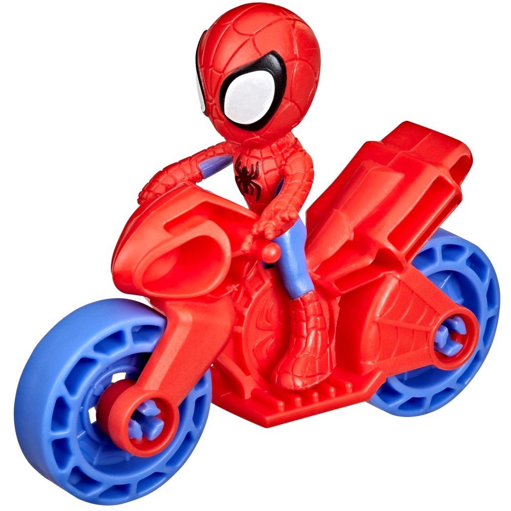 Hasbro Marvel Spidey Amazing Friends - Figurka Spidey na motorze F4001