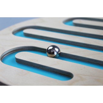 Beleduc - Deska balansująca drewniana Dysk z kulkami Równowaga i koordynacja 67130