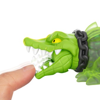 Goo Jit Zu Goo Shifters - Rozciągliwa figurka aligatora Primal Rockjaw Crush the core GOJ41406