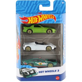 Hot Wheels - Małe samochodziki 3-pak K5904 68