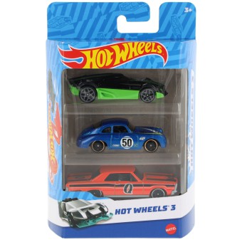 Hot Wheels - Małe samochodziki 3-pak K5904 64