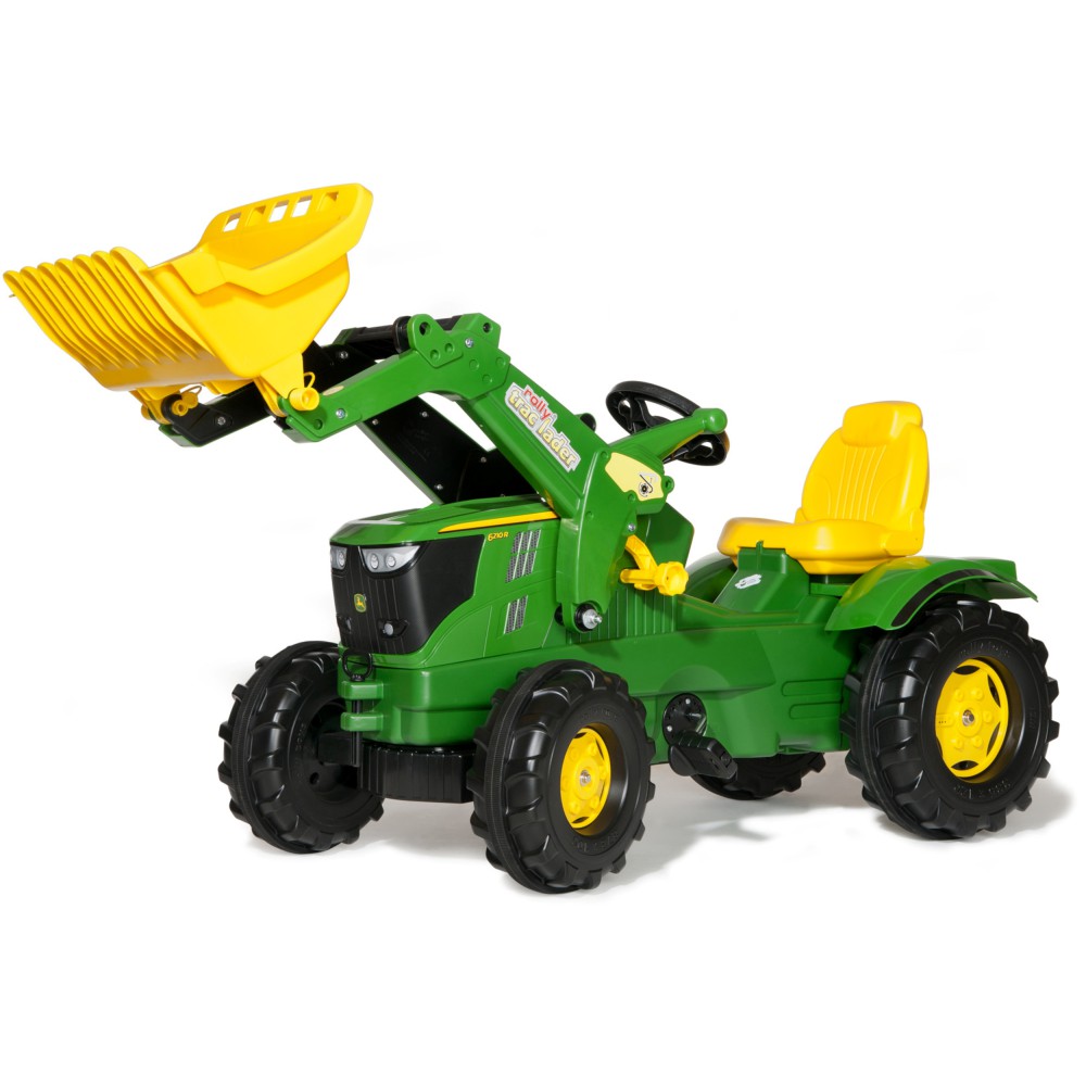 Rolly Toys - Traktor Rolly Farmtrac JOHN DEERE 6210R z łyżką 611096