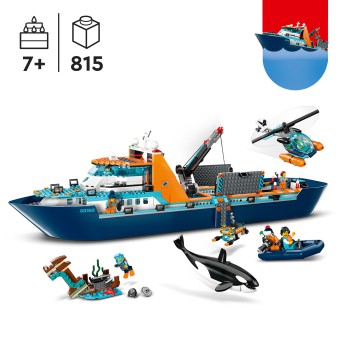 LEGO City - Łódź badacza Arktyki 60368