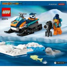 LEGO City - Skuter śnieżny badacza Arktyki 60376