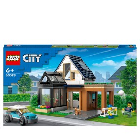 LEGO City - Domek rodzinny i samochód elektryczny 60398