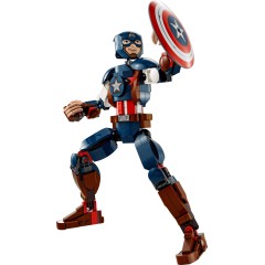 LEGO Marvel - Figurka Kapitana Ameryki do zbudowania 76258