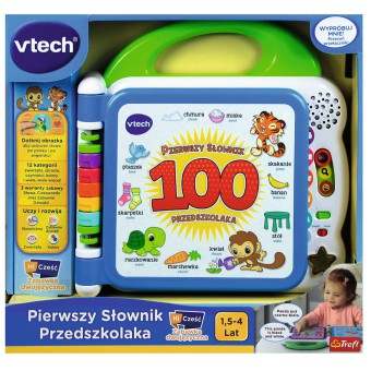 VTech - Pierwszy Słownik Przedszkolaka Interaktywna książeczka 61090