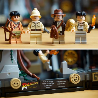 LEGO Indiana Jones - Świątynia złotego posążka 77015