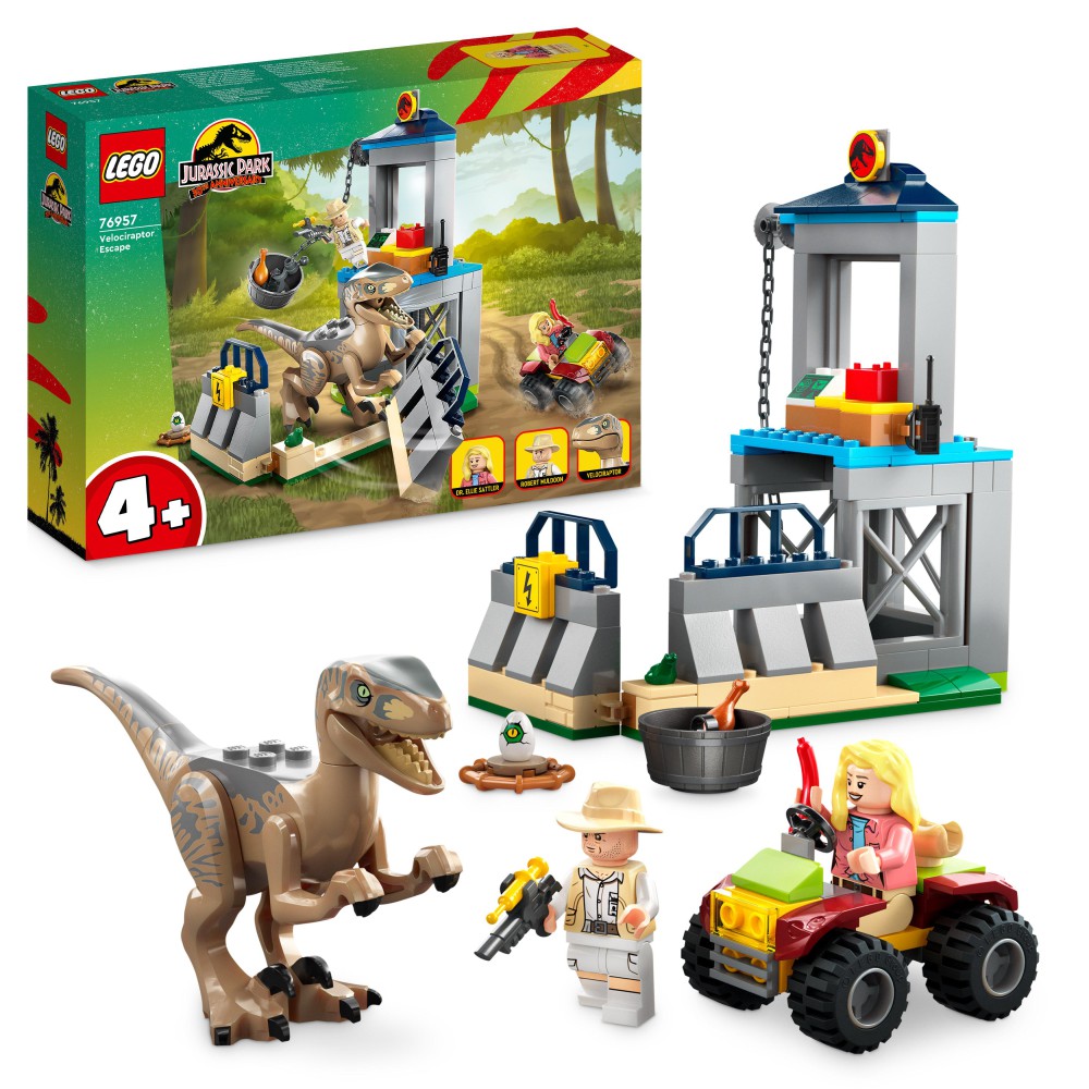 LEGO Jurassic World - Ucieczka welociraptora 76957
