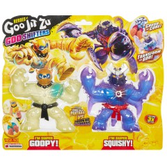 Goo Jit Zu Goo Shifters - Rozciągliwe figurki Pantaro vs Scorpius 2pack Crush the core GOJ41407