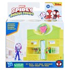 Hasbro Spidey Amazing Friends - Zestaw Supermarket + figurka akcji Ghost Spider F8361