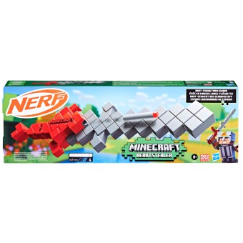 Hasbro Nerf - Wyrzutnia Minecraft Heartstealer Miecz + strzałki F7597