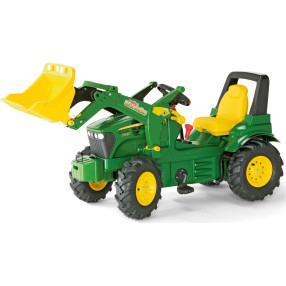 Rolly Toys - Traktor Rolly Farmtrac John Deere 7930 z łyżką i pompowanymi kołami 710126