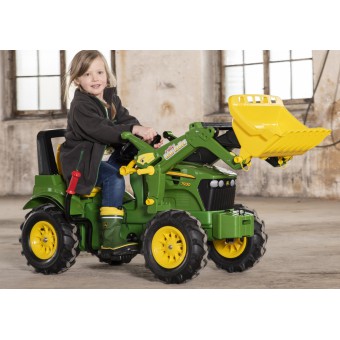 Rolly Toys - Traktor Rolly Farmtrac John Deere 7930 z łyżką i pompowanymi kołami 710126