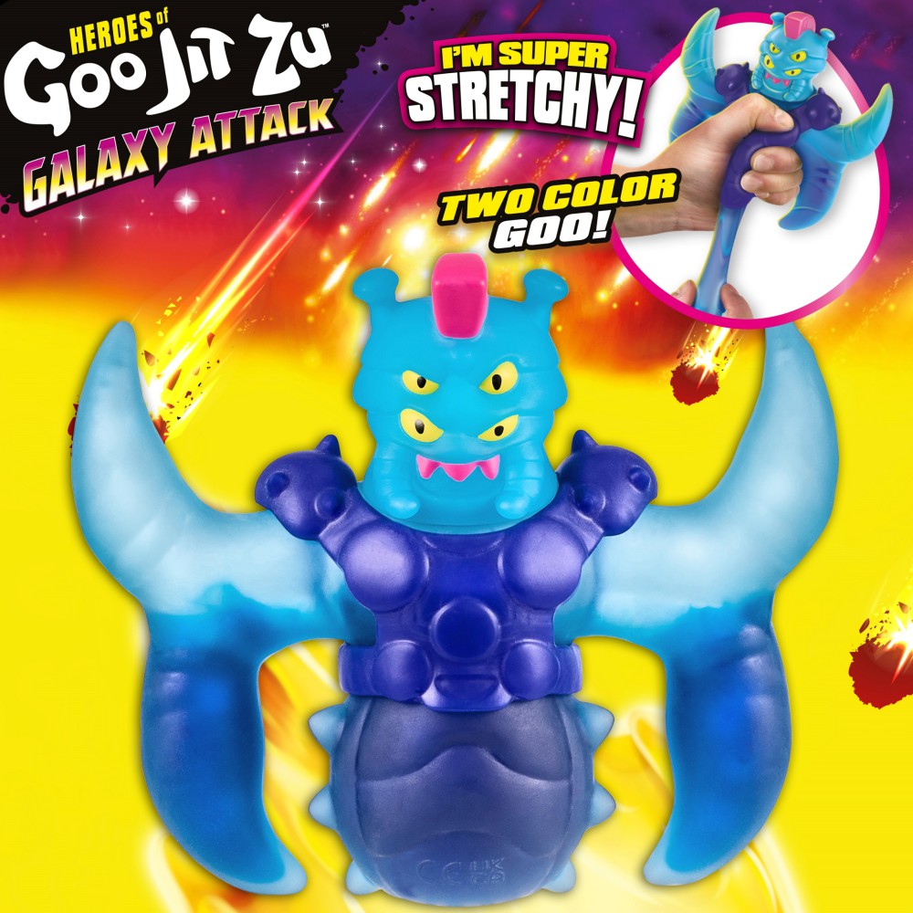 Goo Jit Zu Galaxy Attack - Rozciągliwa figurka Saturnaut GOJ41210