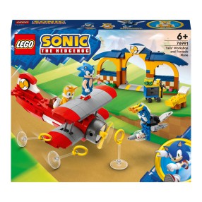 LEGO Sonic the Hedgehog - Tails z warsztatem i samolot Tornado 76991