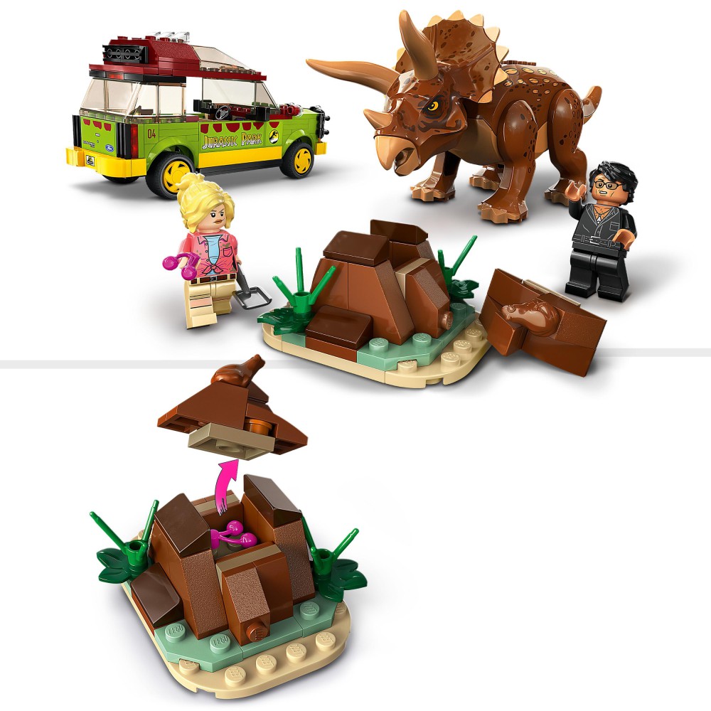 LEGO Jurassic World - Badanie triceratopsa 76959