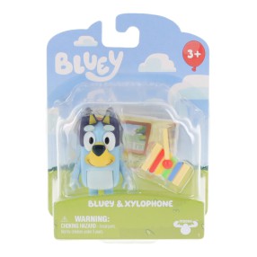 Bluey Blue - Początek zabawy Figurka pieska Bluey + gadżet BLU17183 A