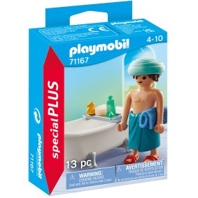 Playmobil - Mężczyzna w wannie 71167