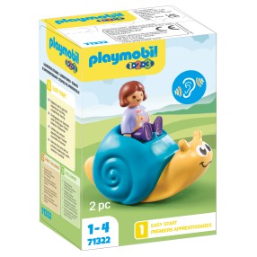 Playmobil - 1.2.3 Huśtawka z funkcją grzechotki 71322