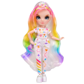 Rainbow High - Modna lalka z niebieskimi oczami Color & Create 594123