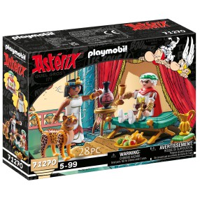 Playmobil - Asterix Cezar i Kleopatra 71270