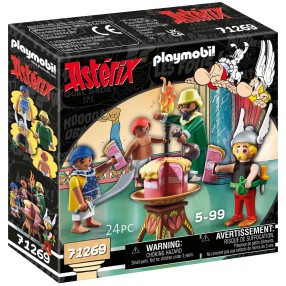Playmobil - Asterix Zatruty tort Piramidonisa 71269