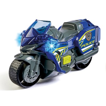 Dickie Action - Motor policyjny ze światłem i dźwiękiem 33020133