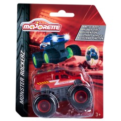 Majorette - Samochodzik Monster Rockerz 4x4 Straż Pożarna 2057255