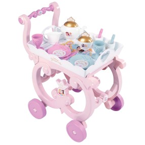 Smoby Disney Princess - Wózek z zastawą + 17 akcesoriów 312502
