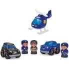 Ecoiffier Abrick - Duży Posterunek policji +  3 figurki + 2 pojazdy 2983