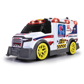 Dickie Action - Ambulans ze światłem i dźwiękiem 35,5 cm 3307003