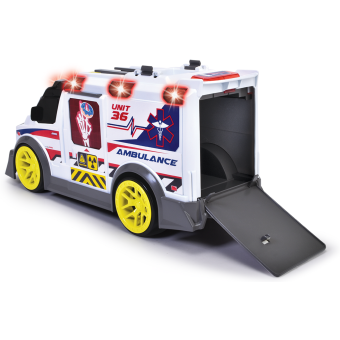 Dickie Action - Ambulans ze światłem i dźwiękiem 35,5 cm 3307003