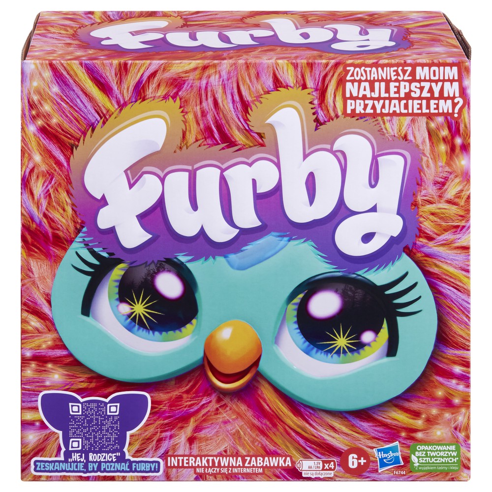 Hasbro Furby 2.0 - Interaktywna maskotka Koralowa F6744