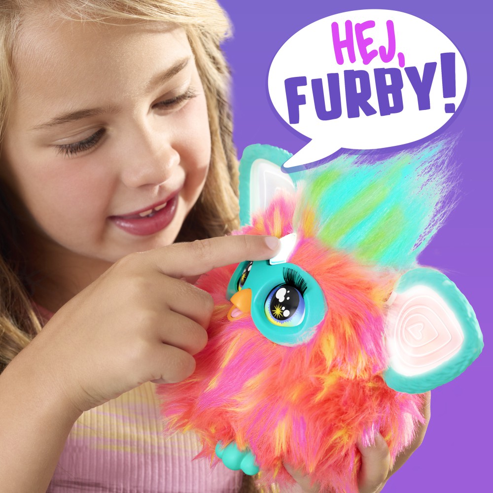 Hasbro Furby 2.0 - Interaktywna maskotka Koralowa F6744