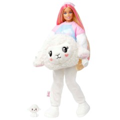 Barbie Cutie Reveal - Lalka Barbie Owieczka + zwierzątko HKR03