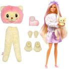 Barbie Cutie Reveal - Lalka Barbie Lew + zwierzątko HKR06