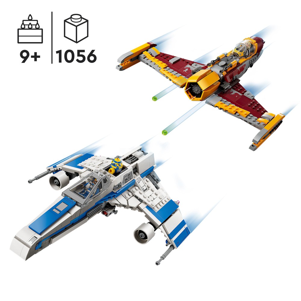 LEGO Star Wars - E-Wing Nowej Republiki kontra Myśliwiec Shin Hati 75364