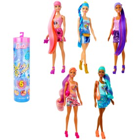 Barbie Color Reveal - Lalka Totalny Dżins Niespodzianka HJX55