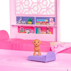 Barbie Dreamhouse - Dom Marzeń Domek dla lalek ze zjeżdżalnią i windą + 75 akcesoriów HMX10