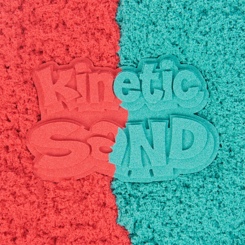 Kinetic Sand - Dwukolorowy piasek kinetyczny z akcesoriami 20143497