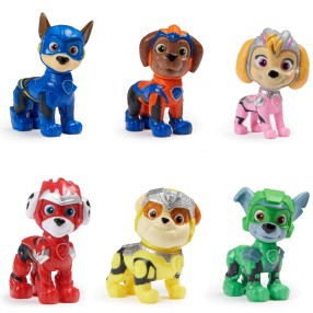 Psi Patrol - Zestaw figurek piesków Mighty Movie Pups 6 szt. 20142148
