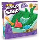 Kinetic Sand - Piasek kinetyczny Piaskownica z zielonym piaskiem 454 g 20143455