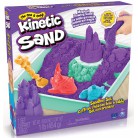 Kinetic Sand - Piasek kinetyczny Piaskownica z fioletowym piaskiem 454 g 20143456